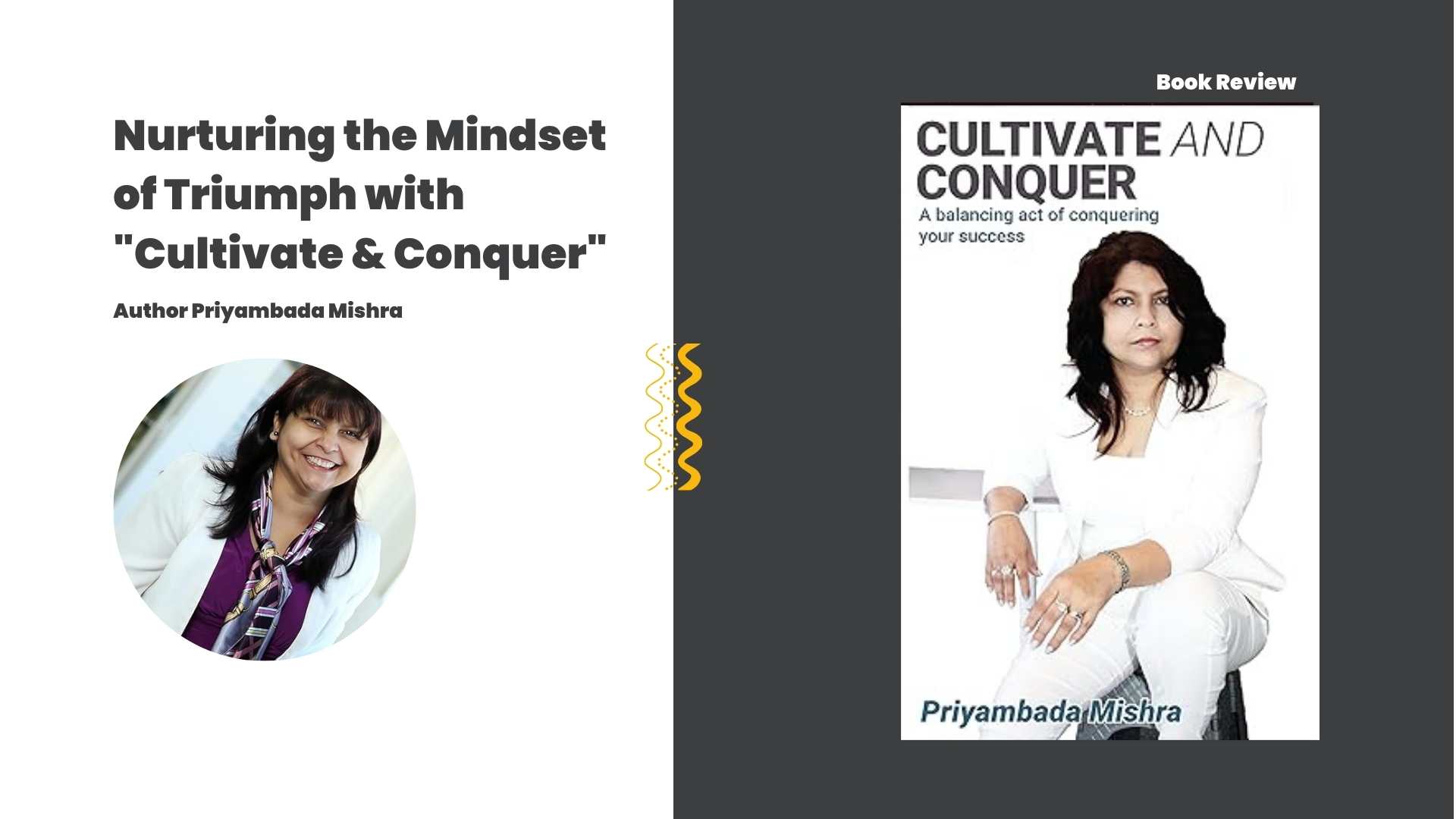 Unveiling the Path to Success: Nurturing the Mindset of Triumph with “Cultivate & Conquer” by Priyambada Mishra