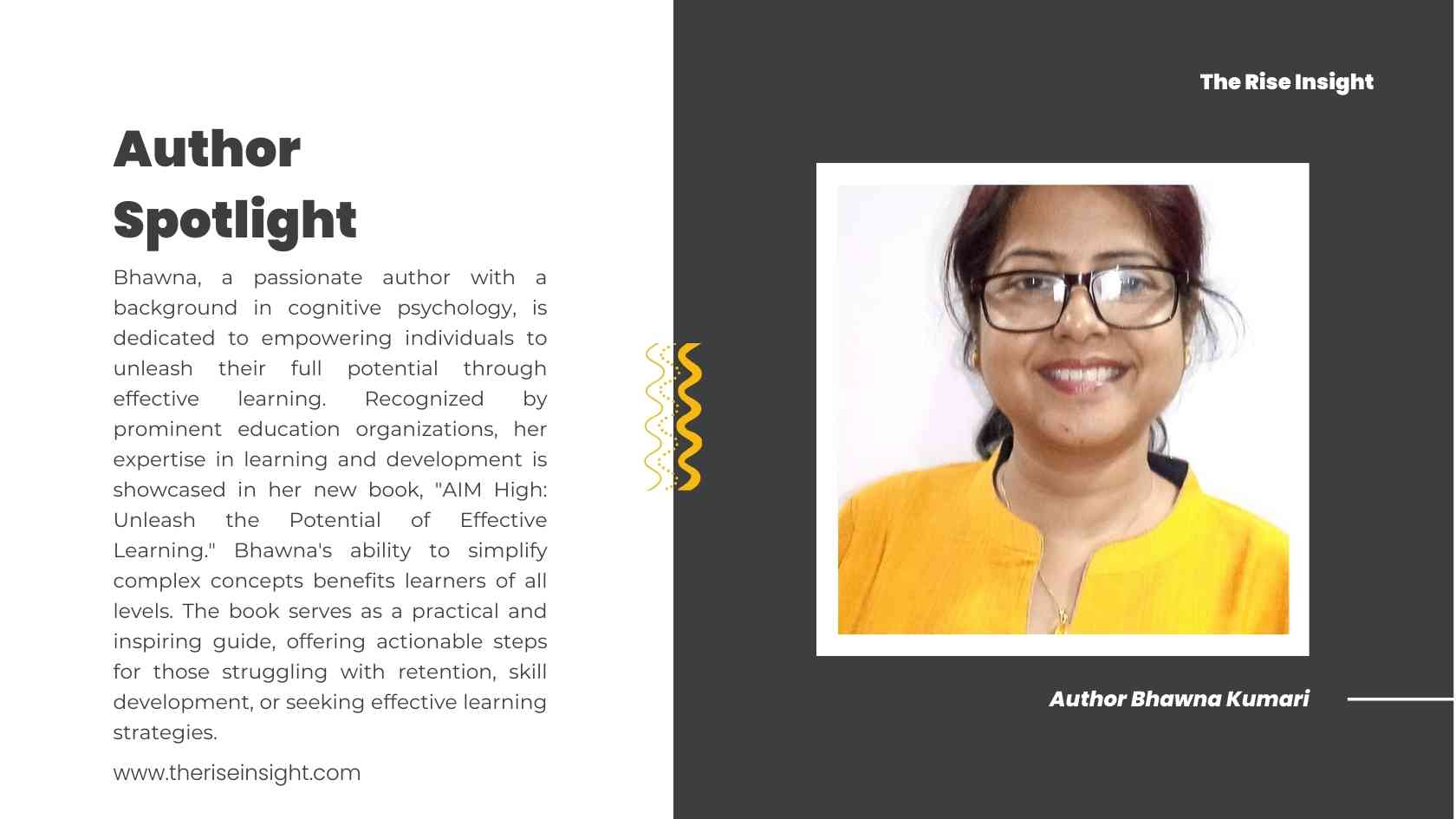 Meet the Author – Bhawna Kumari – The Rise Insight