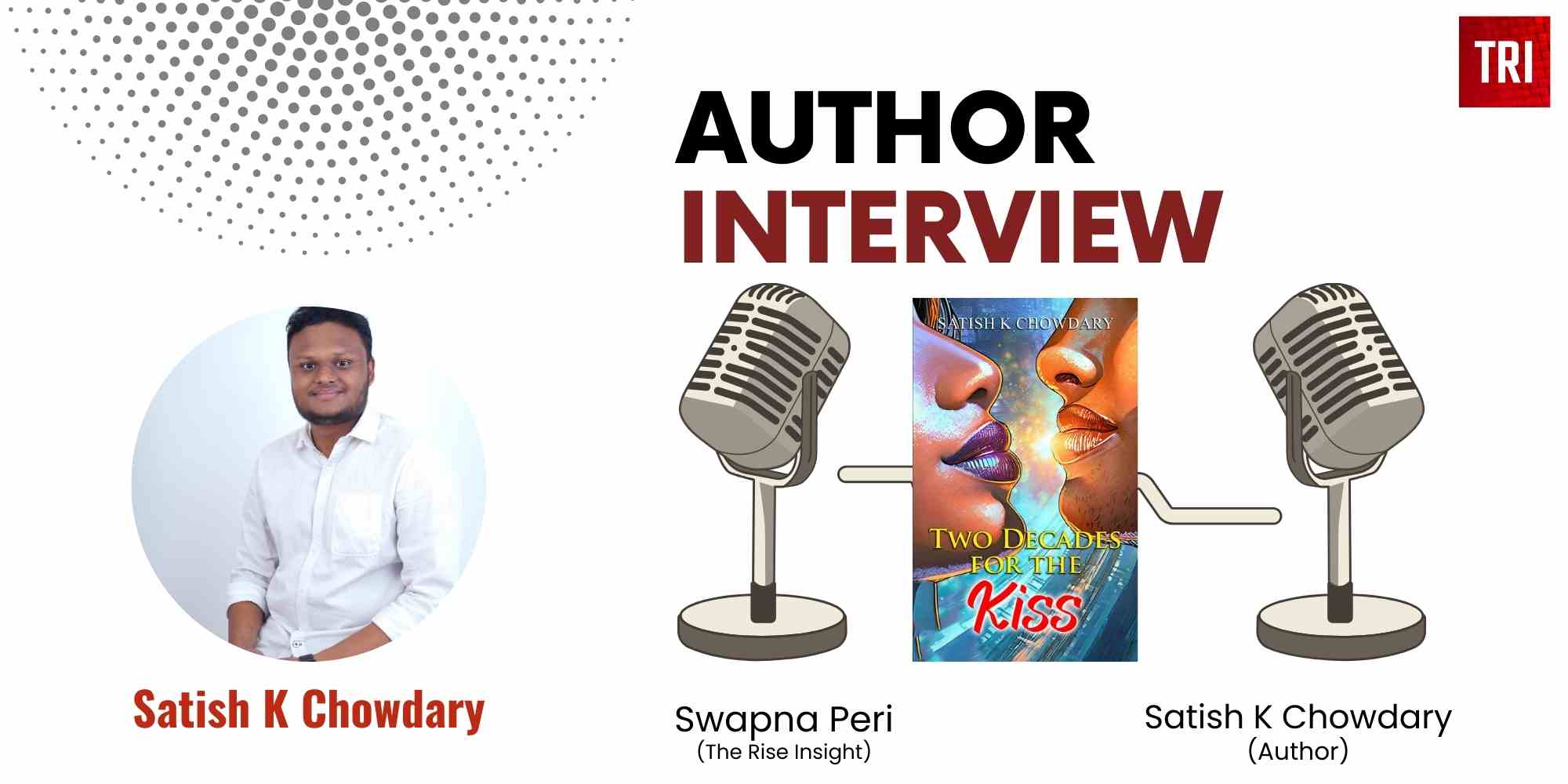 Read more about the article Interview with Satish K Chowdary Author of the book: Two Decades For The Kiss